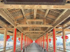 中国现存最长木拱廊桥:福建宁德屏南万安桥介绍